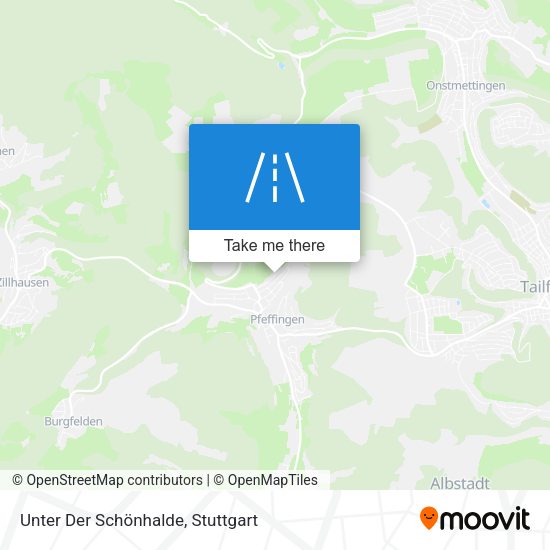 Карта Unter Der Schönhalde
