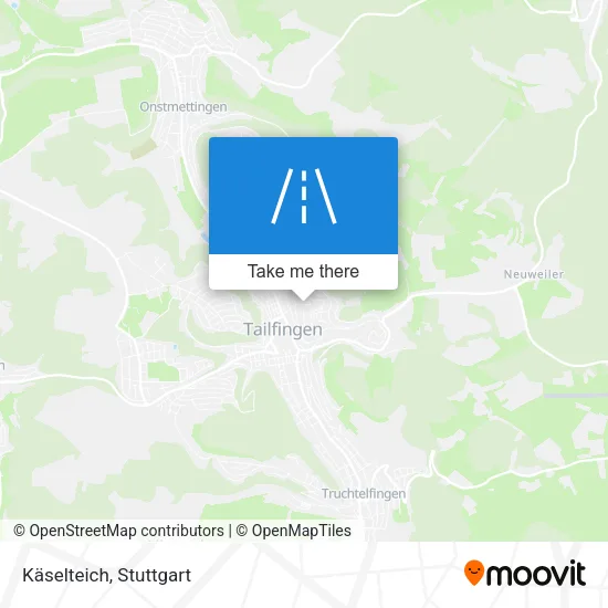 Карта Käselteich
