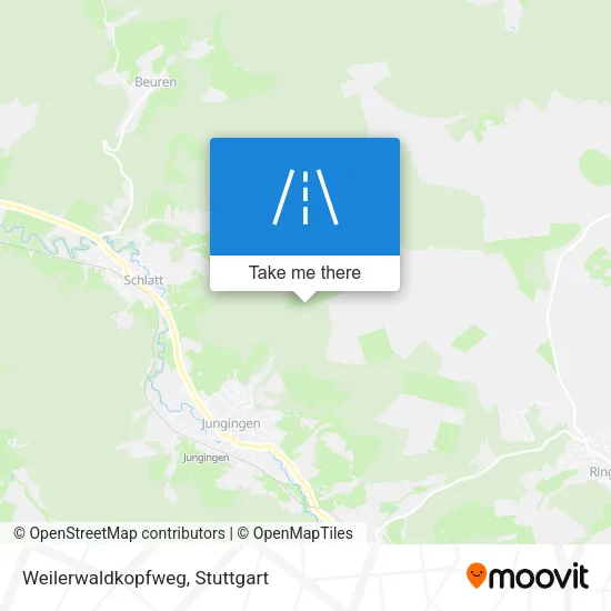 Карта Weilerwaldkopfweg