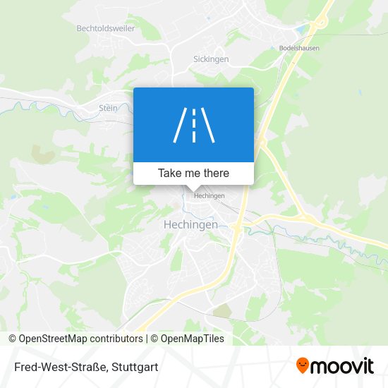 Fred-West-Straße map