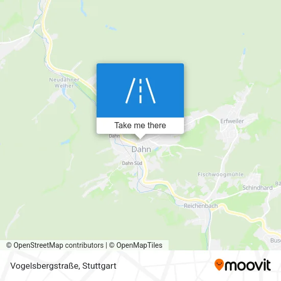 Карта Vogelsbergstraße