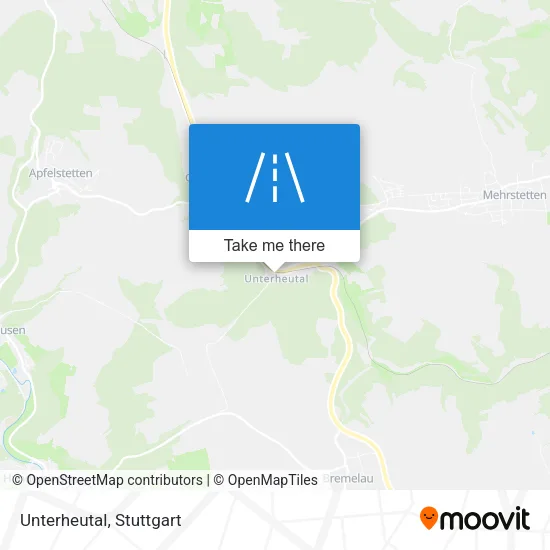 Карта Unterheutal