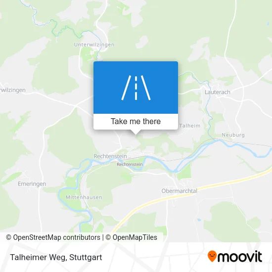 Карта Talheimer Weg