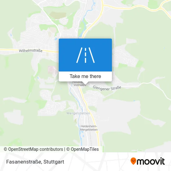 Карта Fasanenstraße