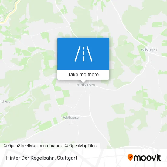 Карта Hinter Der Kegelbahn