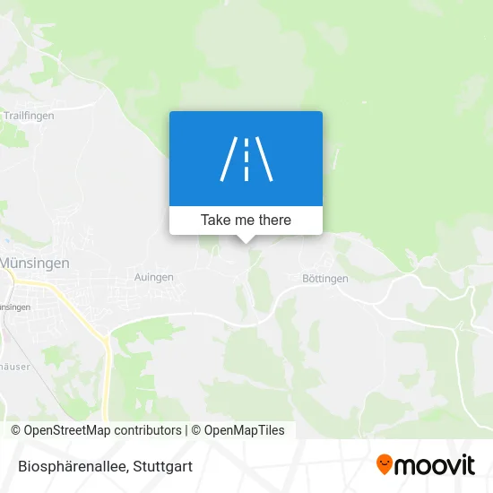 Карта Biosphärenallee