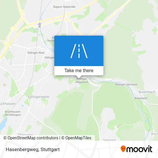 Карта Hasenbergweg