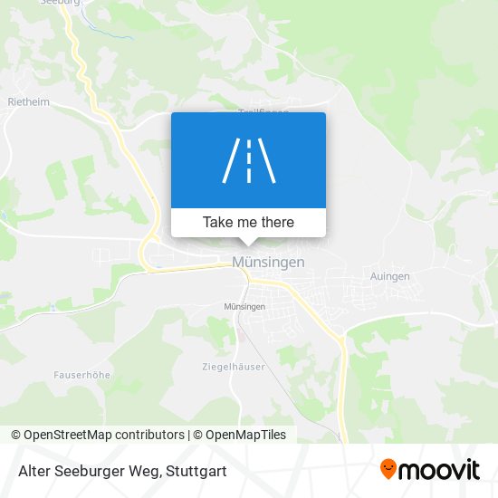 Карта Alter Seeburger Weg