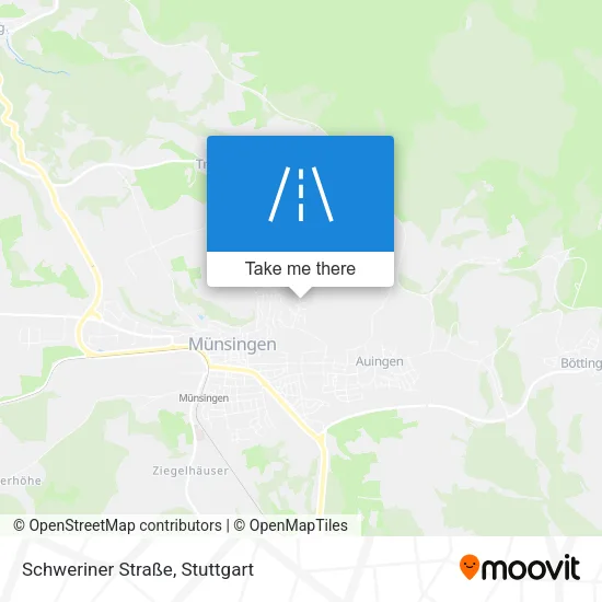 Карта Schweriner Straße
