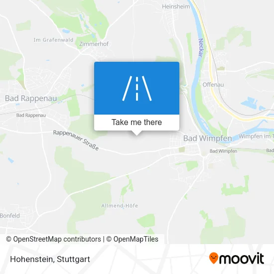 Карта Hohenstein