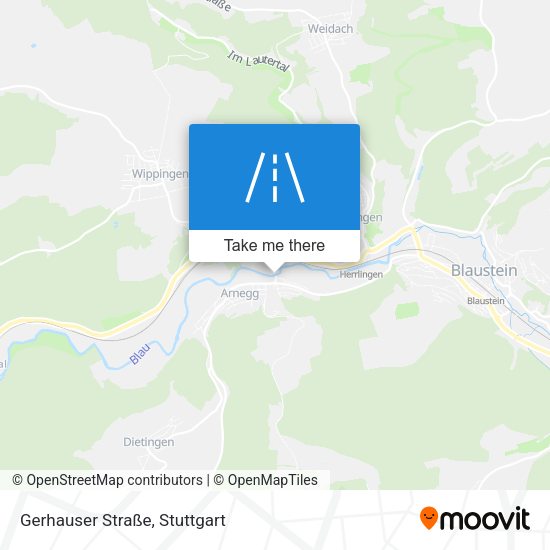 Gerhauser Straße map