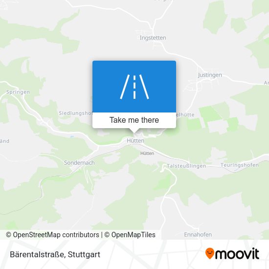 Bärentalstraße map