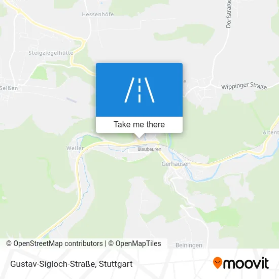 Карта Gustav-Sigloch-Straße