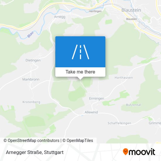 Arnegger Straße map