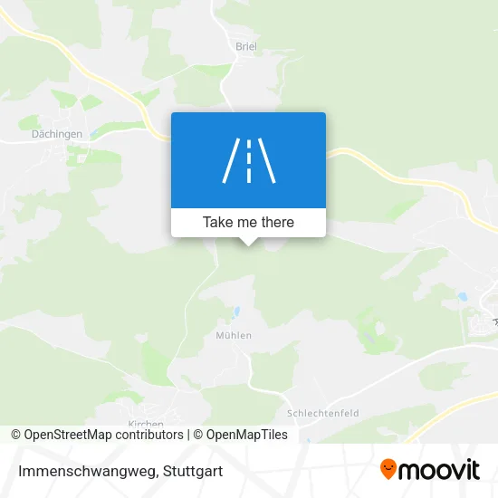 Карта Immenschwangweg