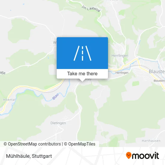Карта Mühlhäule