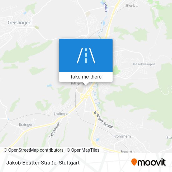 Карта Jakob-Beutter-Straße