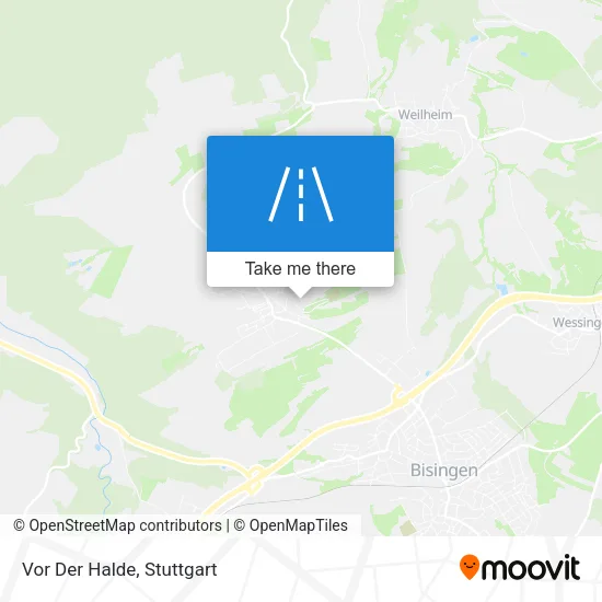 Карта Vor Der Halde