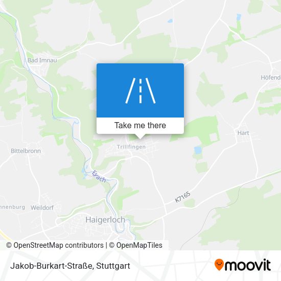 Jakob-Burkart-Straße map