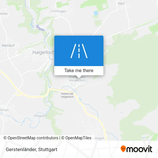 Карта Gerstenländer
