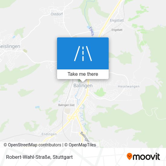 Robert-Wahl-Straße map