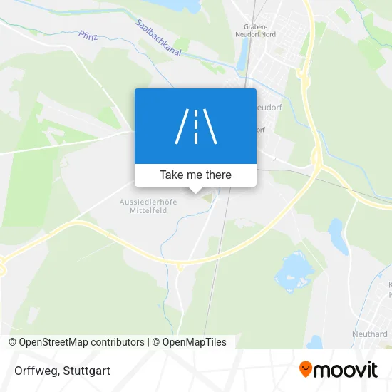 Карта Orffweg