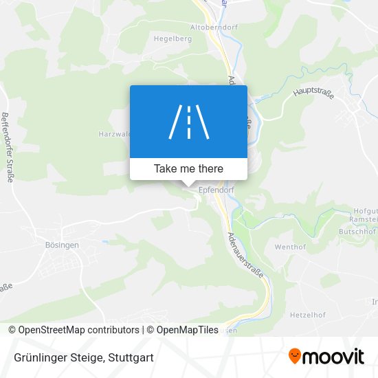 Grünlinger Steige map