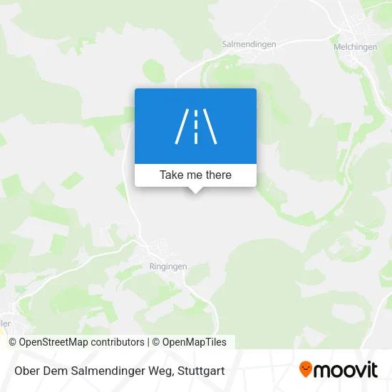 Карта Ober Dem Salmendinger Weg