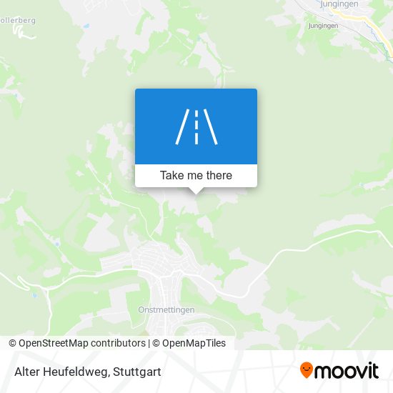 Карта Alter Heufeldweg