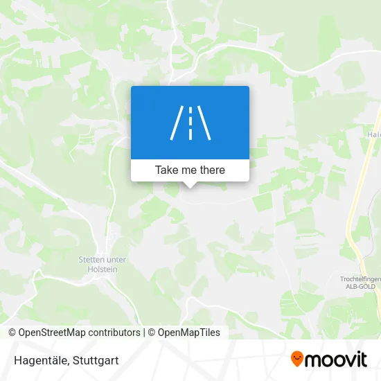 Карта Hagentäle