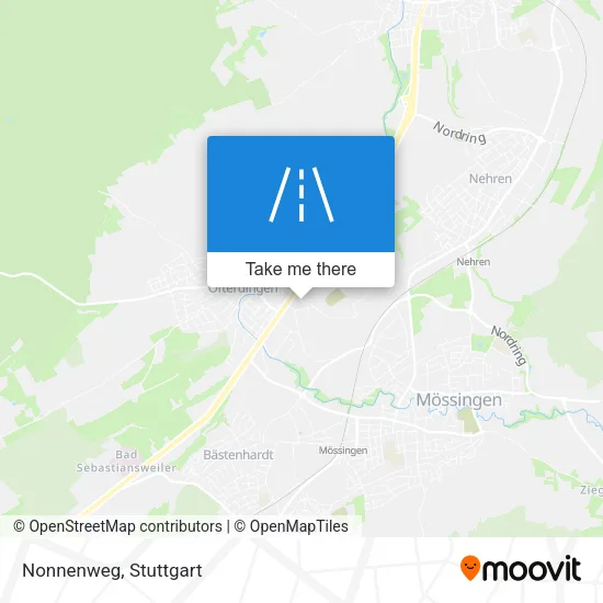 Карта Nonnenweg