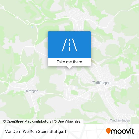 Vor Dem Weißen Stein map