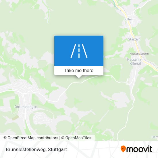 Brünnlestellenweg map