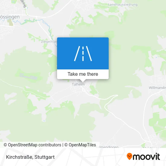 Карта Kirchstraße