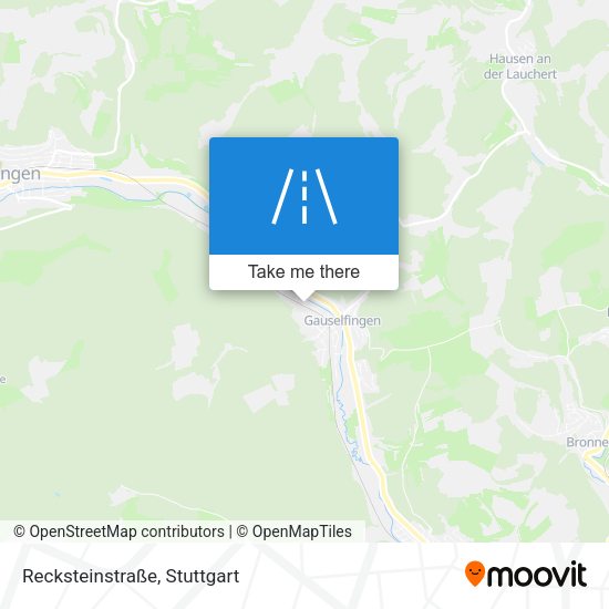 Recksteinstraße map