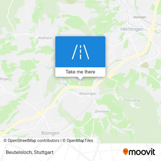 Карта Beutelsloch