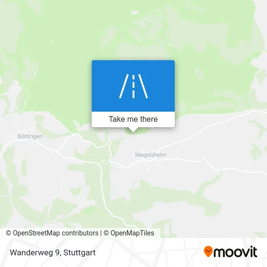 Карта Wanderweg 9