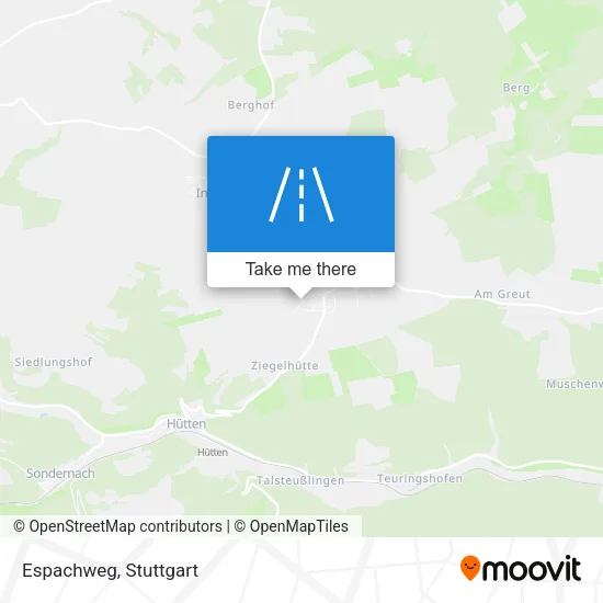 Карта Espachweg