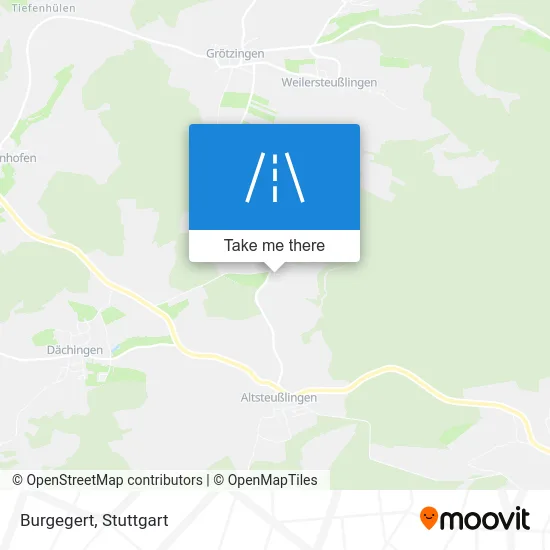 Карта Burgegert