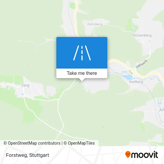 Карта Forstweg