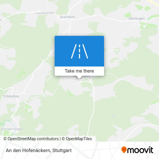 An den Hofenäckern map