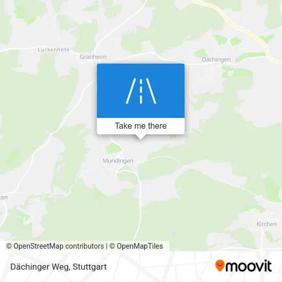 Карта Dächinger Weg