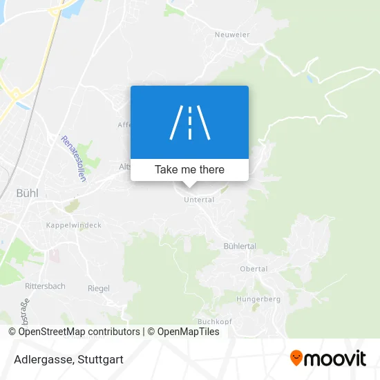 Карта Adlergasse