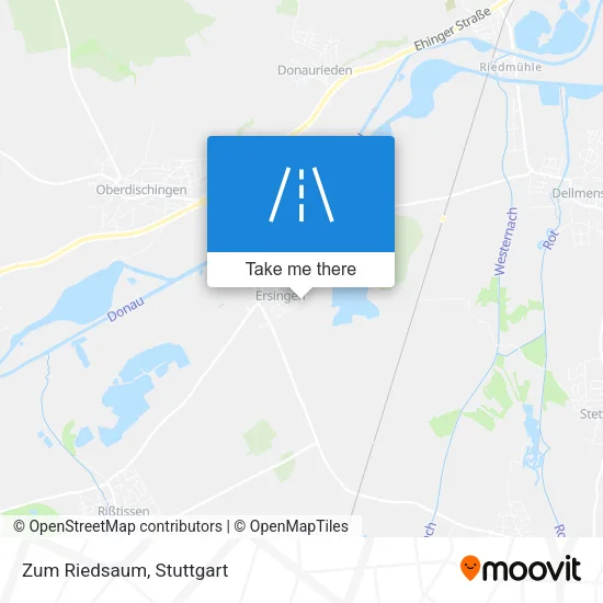 Карта Zum Riedsaum