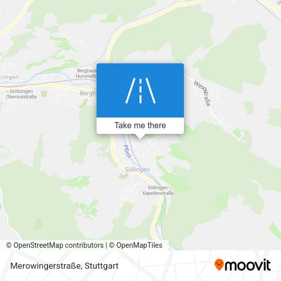 Merowingerstraße map