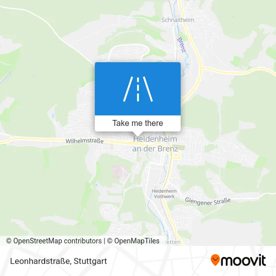 Leonhardstraße map