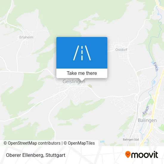 Карта Oberer Ellenberg