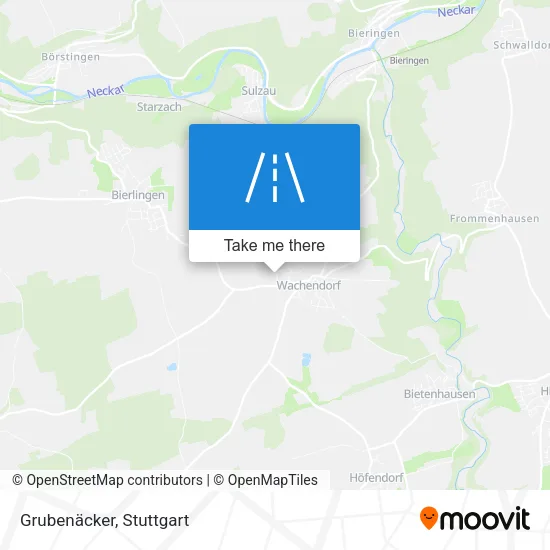 Grubenäcker map