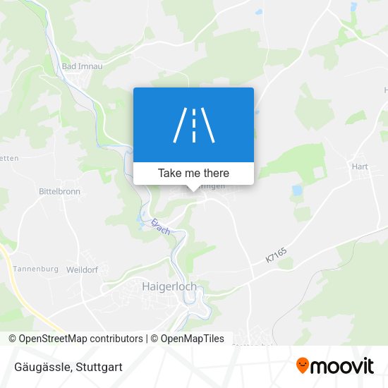 Gäugässle map