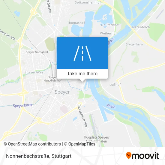 Карта Nonnenbachstraße